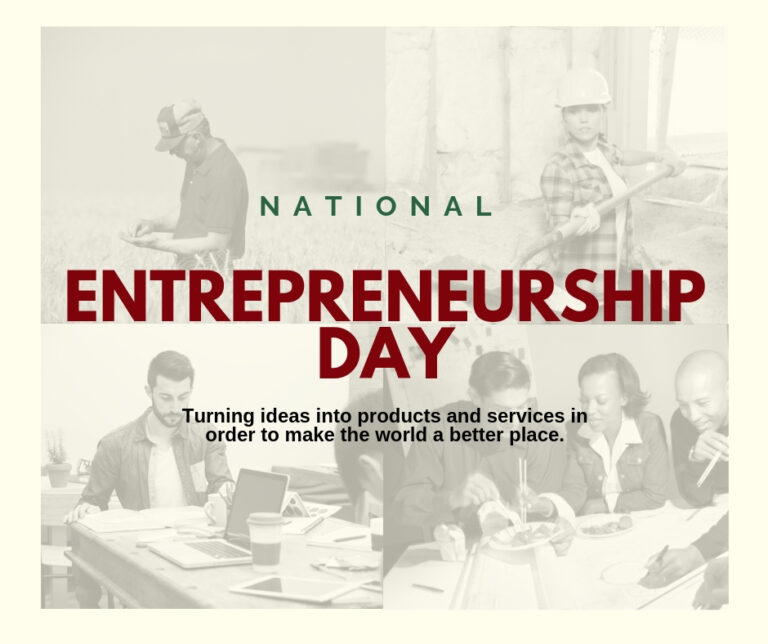 National Entrepreneurship Day National Day Archives